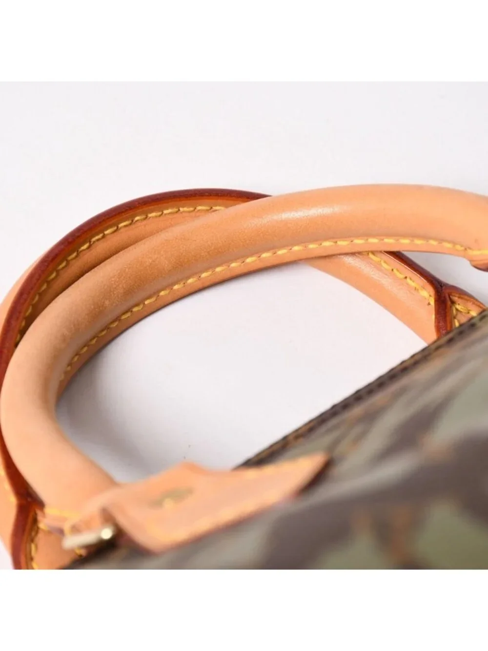 Louis Vuitton Handbag Speedy 30 Monogram Graffiti Khaki Gold